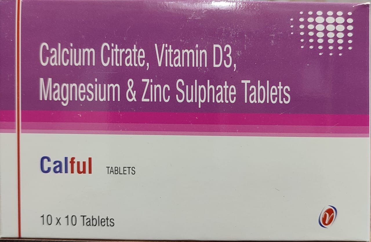 Calful – Calcium & Vitamin D3 Tablets